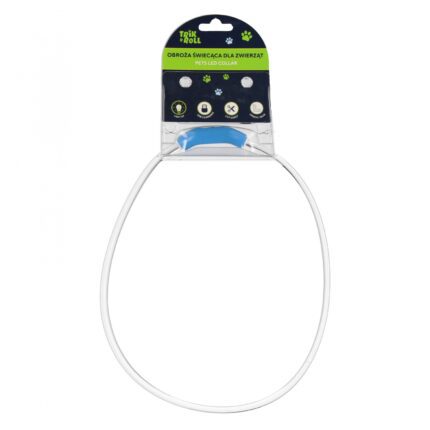 Obojek pro mazlíčky svítící LED USB 70 cm