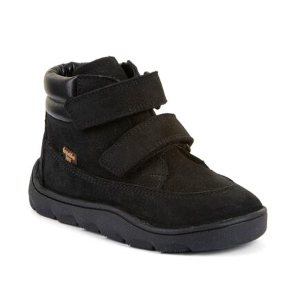 Dětské zimní barefoot boty ZERU TEX BLACK -15