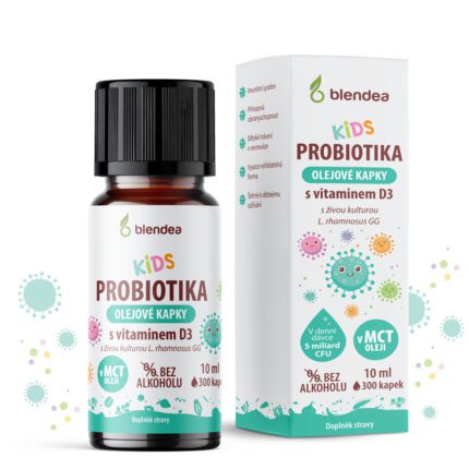 Blendea Probiotika pro děti s vitamínem D3 10 ml