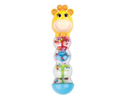 Chrastítko přesýpací žirafa 24,5 cm