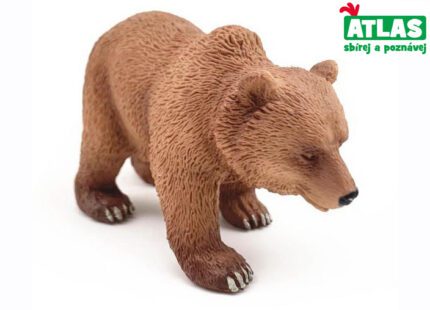 B - Figurka Medvěd hnědý 10 cm
