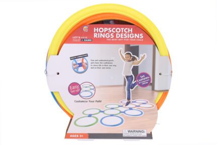 Skákací kruhy set 10 ks 27 cm