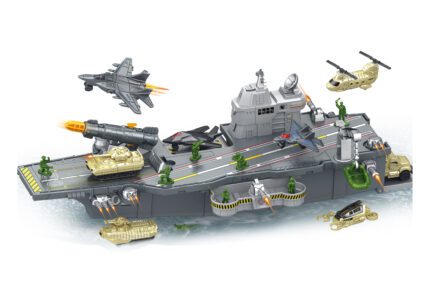 Letadlová loď s vozidly a vojáky set 47 cm