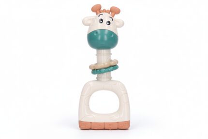 Chrastítko pískací žirafa 16 cm