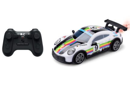 Auto 9 Champion svítící dýmící RC na dálkové ovládání 19 cm