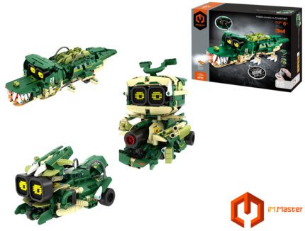 IM.Master Stavebnice robot krokodýl 3v1 RC na dálkové ovládání 34,3x14,5x8 cm