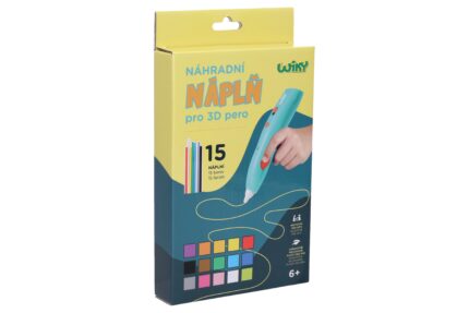 Náhradní náplně do 3D pera 15x3 m - český obal