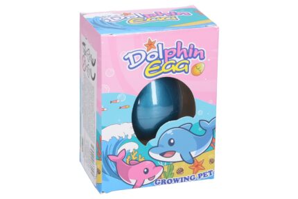 Vejce rostoucí delfín 6,5 cm