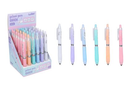Gelové pero Quick 0.5 mm modrá náplň