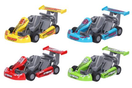 Motokára kov/plast 13 cm