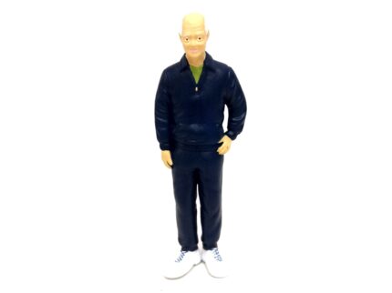 Figurka muž v teplákové soupravě 13,6 cm