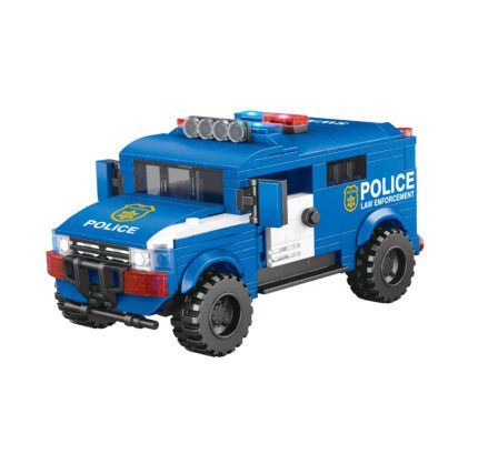 Stavebnice Auto policejní 17 cm