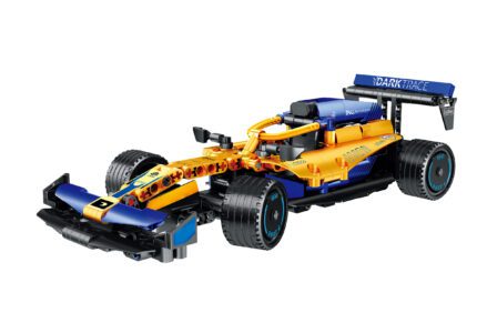 Stavebnice Formule oranžová 27 cm