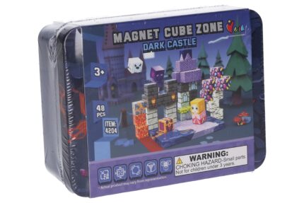 Stavebnice Magnet Cube Zone - Dark Castle 48 dílků