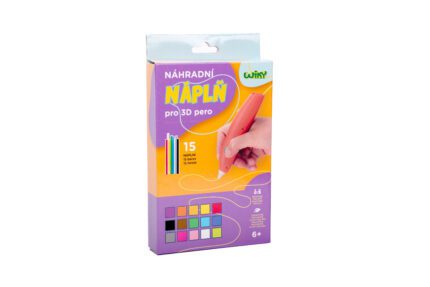 Náhradní náplně do 3D pera 15x3 m - český obal