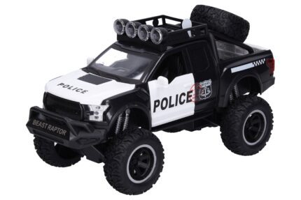 Auto policie terénní s efekty 26 cm