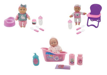 Panenka hrací set 19 cm