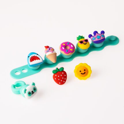 Plip Charms Silikonový náramek a prstýnek