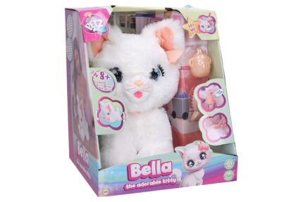 Kočka Bella interaktivní s efekty 27 cm
