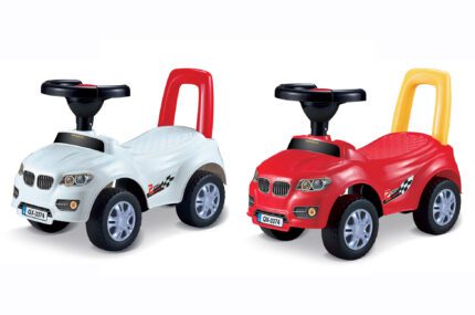 Odrážedlo auto s opěradlem 53 cm