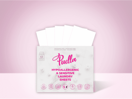 Puella prací papírky Sensitive: 63 praní/ 63 ks